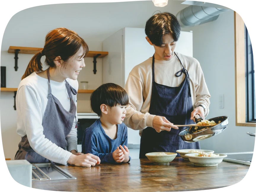 誰でも簡単に約20～30分で2～3品作れる